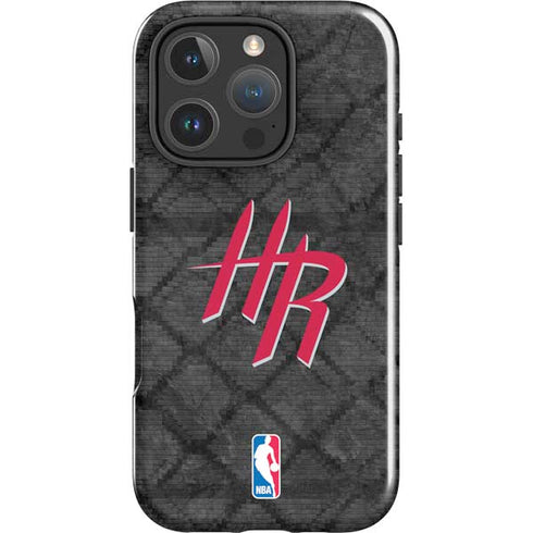 NBA Houston Rockets Dark Rust iPhone 16 Pro Max Impact Case